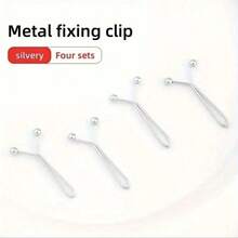 4/8/12件女士防滑围巾夹、发夹、U型围巾夹、裤腰夹 - 束腰带 - 彩色 - 查看 11