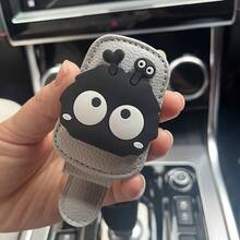 1pc Creative Coal Ball Design Car Glasses Holder | Magnetic Clip-On Organizer For Glasses – Quick Release & Anti-Slip | Universal Fit For All Cars - Multicolor - View 4