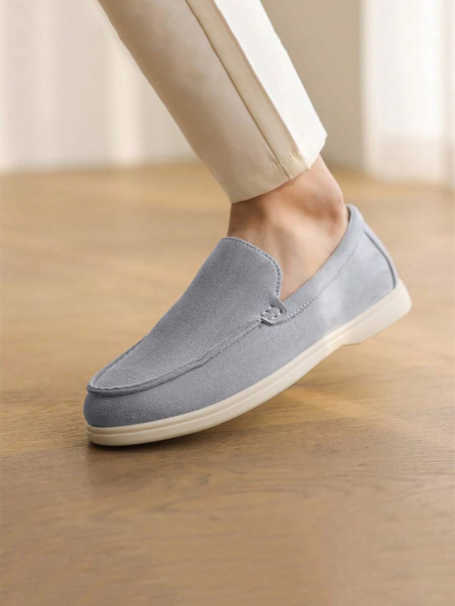 Men's Loafers, New Summer Non-Slip Wear-Resistant Flat Comfortable Slip-On Shoes For Men, Outdoor Casual Driving Shoes, Big Size Breathable Canvas Boat Shoes, Fashion Lightweight Luxury Deodorizing Canvas Sneakers, Colorblock Casual Straw Bottom Slouchy Shoes, All Season