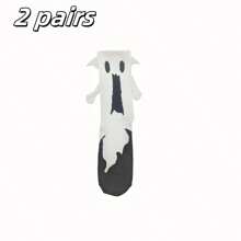 1/2/3/5 Pares de calcetines de media caña del mismo tipo para hombres y mujeres, calcetines de punto con calavera, nuevos calcetines de media caña con cajón magnético, calcetines de Halloween para hombres y mujeres, calcetines para novia, calcetines para parejas