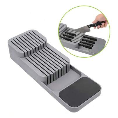 Organizador De Facas Para Gaveta De Armário Porta Facas