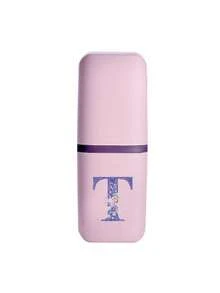 1 件玫瑰金字母 A-Z 便携式牙刷盒，让您的牙刷保持清洁，随时随地！旅行牙刷架，便携式牙刷杯盖，适合旅行、露营、商务旅行和学校，多用途牙刷杯，旅行洗漱杯，牙刷和洗漱用品收纳套件，极简洗漱用品收纳盒，旅行必需品，浴室配件，家居用品和收纳用品（白色） - 粉色 - 查看 21