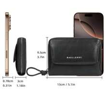 New Women's Wallets Fashion Short PU Leather Zipper & Hasp Purse Large Capacity Money Bag For Women Small Coin Card Holders For Men Wallet Mini Wallet Purse Wallet Small Wallet