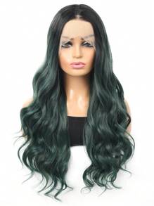 613 Blonde 13x4 Lace Front Wigs Body Wave Synthetic Hair Wig Long Beach Water Wave Hair Wig Honey Blonde Brown Silver Hair 26Inch 180% HD Lace Glueless Wig Women Daily Use