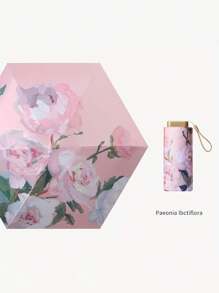 Women's All-Weather Sun Protection Sunshade Umbrella UV Protection Lightweight Portable Sun Umbrella Summer Outdoor Necessities Foldable Carry-On Sunny Umbrella