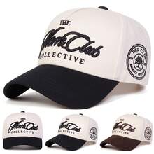 1顶 The Mare Club Collective 男士卡车帽，个性化字母刺绣棒球帽，街头时尚五片帽，户外防晒休闲帽，适合春季、秋季、旅行、海滩等场合。 - 彩色 - 查看 1