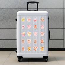 50PCS Bordered PNG Stickers Vinyl Aesthetic Stickers Scrapbook, Journaling, Laptop, Bumper, Skateboard, Water Bottles, Computer, Phone, Cartoon, Hard Hat, Car Stickers School Supplies,Back To School