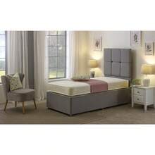 eXtreme Comfort Double-Sided Open Coil Spring Mattress - 17cm Deep, Durable Gold Damask Cover, Easy-Clean - Gold - View 4
