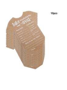 10/25/50张性别预测卡，新生儿派对礼品卡，新生儿父母派对建议卡，性别预测卡，派对游戏卡