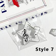 14 Styles Acrylic Mountaineering Buckle Creative Keychain Accessories Pendant Diy Bag Pendant Storage Pendant Mobile Phone Case Pendant Doll Pendant Buckle