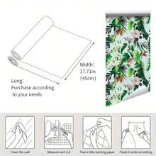 1 Roll Self-Adhesive PVC Wallpaper, Imitating Blue Sky And White Clouds, Waterproof, Suitable For Ceiling, Wall, Window Background Decoration, Size: 950*45cm/374*17.71inch