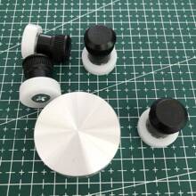 Pottery Wheel Centering Tool Ceramic Trimming Aid With Synchronized Rotation & Hand Guard Spinner For Perfectly Balanced Easy Clay Centering Tool For Beginners Mini Clay Turning Tool