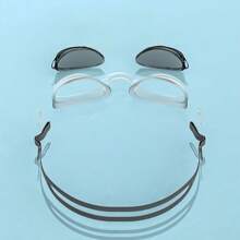 1 pieza Gafas de natación para adultos, Gafas de natación de silicona, Gafas de natación profesionales impermeables y antivaho para hombres y mujeres, Artículos esenciales de playa, Accesorios de playa, Flotador de piscina