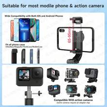 Portable Selfie Stick, Extendable Selfie Stick Tripod With Wireless Remote And Tripod Stand, Lightweight And Compact, Compatible With IPhone 15 14 13 12 Pro Xs Max X 8Plus, Android, GoPro - Black - View 7