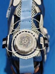 Sandálias infantis, sandálias esportivas infantis com fivela giratória, sandálias de bico fechado, sapatos de praia para meninos