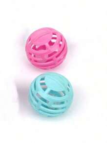 2 piezas Bolas de juego para gato, bola mágica giratoria y bolas de sonido para juego en interiores que estimulan los instintos de caza de tu gato.