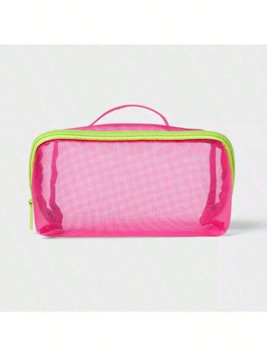 Mesh Makeup Bag - Ulta Beauty - Hot Pink - View 1