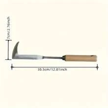 Pala manual de acero al carbono de alta resistencia con agarre ergonómico: herramienta de deshierbe manual para grietas y jardines de carretera 6ABL - Marfil - Ver 9