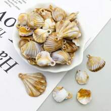 22pc Acrylic Ocean Charm Pendants Shell Conch Pendant For DIY Women Earring Bracelet Necklace Jewelry Making Accessories