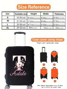 Customized Luggage Cover - Multicolor - View 5