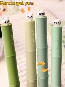 1 Stück/4 Stücke/8 Stücke Hamster Panda Drehkugelschreiber, (4 Stücke/Box) zufällige Farbe & Stil, Drehkugelschreiber, hochwertige kreative Schüler Schreibwaren, geeignet für Prüfungen, für Schulbedarf, Rückkehr zur Schule