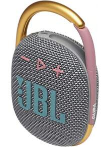 JBL Altavoz Bluetooth portátil mini JBL Clip 4 - Gran audio y graves potentes, mosquetón integrado, resistente al agua IP67 y al polvo, 10 horas de autonomía, altavoz para uso doméstico, exterior y viajes