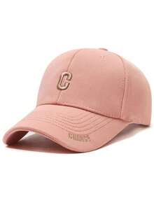 1pc Unisex Solid Color Casual Letter Embroidered Baseball Cap, Versatile Polyester Snapback Hat For Outdoor Activities And Daily Wear - Multicolor - View 15