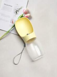 1pc Pet Water Dispenser, Dog Outdoor Drinking Cup, Cat Water Bottle, Outdoor Pet Travel Cup, Portable Drinking Dispenser