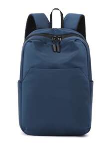 Mochila minimalista masculina, casual e pequena, adequada para escola, universidade, viagens, deslocamento diário, laptop, férias, Natal, Ação de Graças, atividades ao ar livre