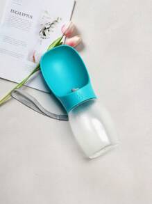 1pc Pet Water Dispenser, Dog Outdoor Drinking Cup, Cat Water Bottle, Outdoor Pet Travel Cup, Portable Drinking Dispenser