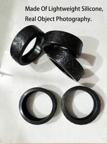 16/8 Peças Coberturas de Roda de Mala, Protetores de Roda de Mala, 1 Peça Protetores de Roda de Mala Portáteis, Coberturas de Roda de Mala de Silicone Coloridas para Conjuntos de Malas com 8 Rodas Giratórias, Capas de Roda Redutoras de Ruído para Cadeiras de Rodas de Escritório, Capas de Mala Anti-Abrasão e Anti-Ruído, Protetores de Mala, Itens Essenciais de Viagem de Férias, Acessórios de Viagem, Capas de Roda de Mala de Mão para a Maioria dos Conjuntos de Malas com Rodas.