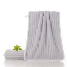 1-2 件云朵般柔软珊瑚绒浴巾，加厚沐浴巾，适合美容院家居浴室 - 彩色 - 查看 13