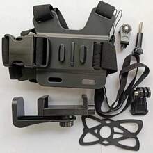 Mobile Phone Chest Strap Mount Strap Holder Kit For POV/VLOG, Fishing,Biking Body Camera Mount,Cell Phone Clip Accessories Compatible With Action Cameras