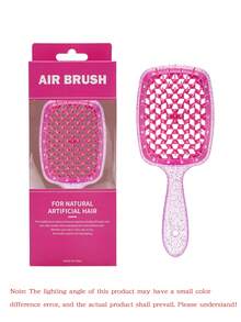 1 قطعة مشط مربع مصنوع من مادة ABS بتصميم شبكي مفتوح للشعر، مشط للتدليك وتصفيف الشعر، مناسب للاستخدام في المناسبات مثل عيد الميلاد وعيد الهالوين. قد يكون هناك اختلاف في اللون عن الصور المعروضة، إذا كان هذا مزعجًا فالرجاء عدم الشراء. أدوات تصفيف الشعر وإكسسوارات الشعر - متعدد الألوان - مشاهدة 26