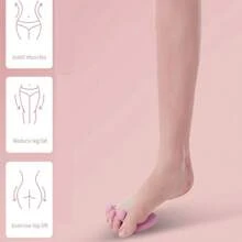 1 Pair Arch Support Trainer Pink Supplementary Exercise, Plantar Leg Exerciser, Prevention Of Bunions, Suitable For Home, Daily Exercise