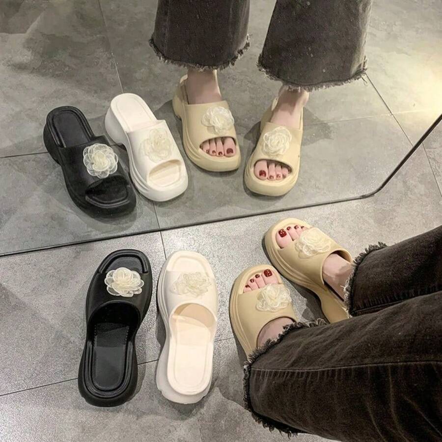 Women Sport Sandals - 杏色 - 查看 1