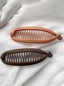 Wave Clip, Minimalist Banana Clip, A-Type Clip For Bun, Half-Up High Ponytail Clip, Women's Magical Weapon For Hairstyles, Not Suitable For Long Hair, Santa Gift, Valentine's Day Gift, Christmas Stocking Stuffer, Personalized Gift, Christmas Gift