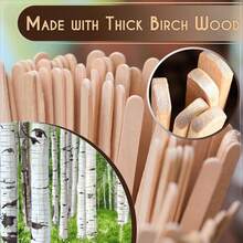 100pcs Individual Twist-Tight CEE Mixer Sticks - 5 Inch CEE Mixer Rods, Round Pillar CEE Mixers, For CEE, Cocktails And Hot Beverages - Wood Color - View 5
