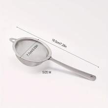 Nuevo tamiz de matcha de acero inoxidable con malla muy fina, a prueba de óxido. Colador de té fácil de limpiar, pequeños tamices de alimentos para la cocina - Multicolor - Ver 11