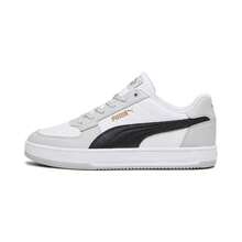 Puma White-black-light Grey-gold