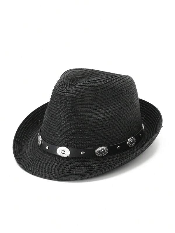 1pc All-Season Sparkling Valentine's Day Limited Edition Ladies' Stage Performance Cowgirl Hat