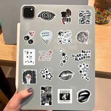 100 Pcs Y2K Downtown Girls Stickers Vinyl Aesthetics Stickers, Decals, Scrapbooking, Diary, Bumper, Skateboard, Water Bottle, Cartoon, Hard Hat, Car Stickers, School Supplies,Back To School