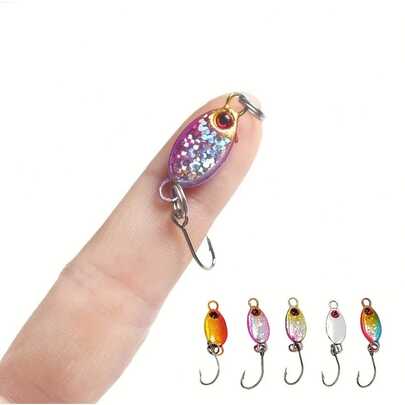 1pc/3pcs/6pcs/12pcs Iron Board Magic Bean Micro Lead Fish Lures - Lưỡi câu sắc, Phụ kiện câu cá đa chức năng thích hợp cho câu cá nước ngọt và nước mặn