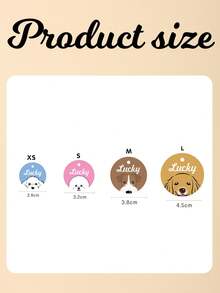 Thẻ định danh thú cưng tùy chỉnh, có thể sử dụng ảnh và tên thú cưng, bao gồm thẻ định danh chó, thẻ tên chó, thẻ định danh thú cưng, thẻ chó cá nhân hóa, thẻ định danh mèo, thẻ đeo cổ cho chó, thẻ cho mèo. - Nhiều màu - Xem 8