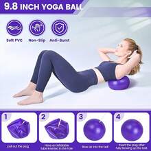 13pcs Pilates Essential Set - ABAHUB Home Pilates Equipment Kit - Purple - View 4
