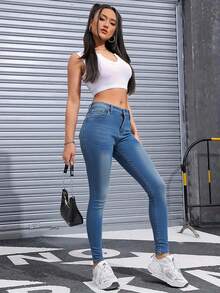 pantalones de dama mezclilla pantalones rectos de mujer pantalones vaqueros pantalón mezclilla mujer pantalones de mujer mezclilla outfit vaquero mujer pantalon tiro alto dama jeans mujer pantalones rectos para mujer mom jeans pantalones rectos pantalones mom jeans mujer skinny jeans dama pantalones para dama - Azul - Ver 3