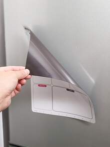 可擦除每周计划本，可擦拭磁性冰箱贴，带可擦除红蓝黑色水彩笔，热擦除白板 - 可重复使用的厨房和餐厅备忘板磁性公告板冰箱贴贴纸白板用于书写提醒每周计划备忘录日历，学校家庭厨房和办公室装饰，日常生活用品完美的返校季礼物