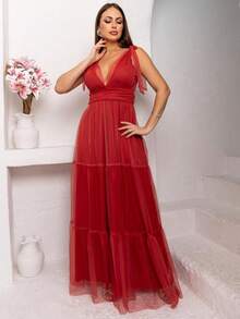 Wedding Dresses - Burnt Orange - View 2