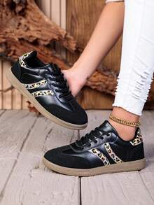 2025 New Retro Chunky Ballet Flats Platform Sneakers For Women Versatile Casual All-Match Shoes - Multicolor - View 2