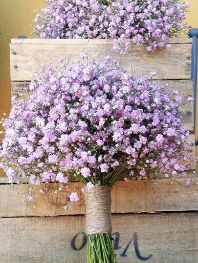 3/10/15/30/40 stuks kunstmatige gipskruidbloemen (gipskruid) bieden een realistisch tintje. 28 cm. Geschikt voor bruiloftsbloemstukken, feestdecoraties, verjaardagen, tuinversieringen voor buiten, Moederdagdecoraties, Valentijnsdagdecoraties. Cadeaus. Afstudeerdecoraties.